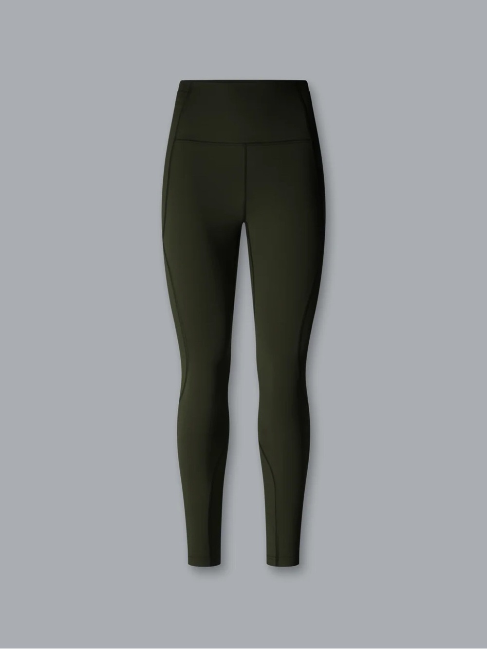 LNDR Limitless Pocket Leggings Olive Green High Rise Gym Compression Small